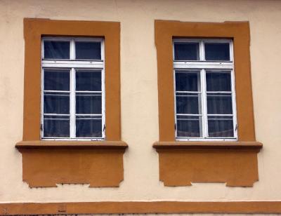 Windows in Prague 10