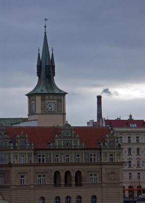 Antique and modern in Prague