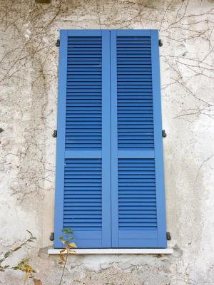 Blue window