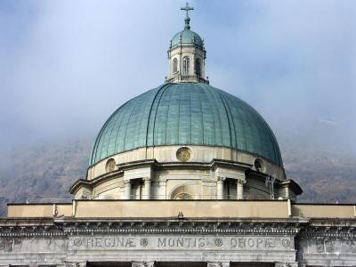 Detail of Basilica Superiore Dome