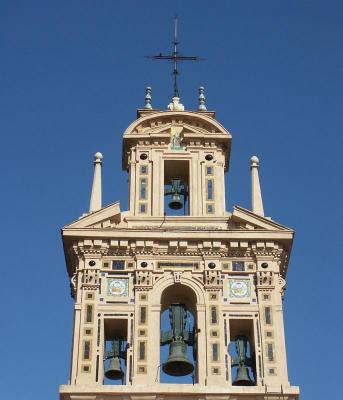 Church top in Seville