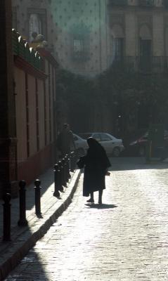 Old lady in Seville