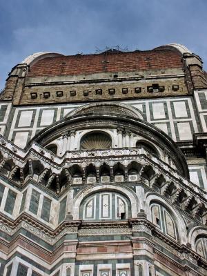 Detail of the Cathedral and of the Dome