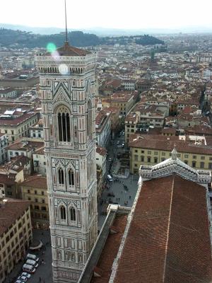 Giotto's Bell Tower and Cathedral roof