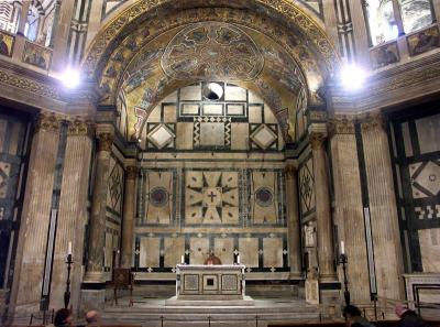 Baptistery interior