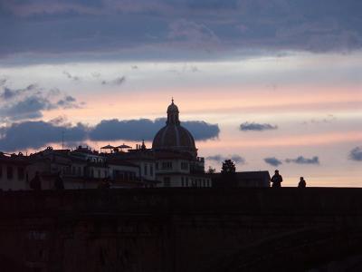Sunset in Florence