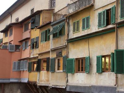 Windows on Ponte Vecchio