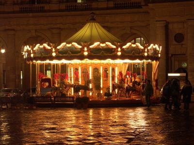 Old fashion giostra in Florence