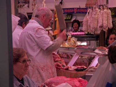 At the market in Florence