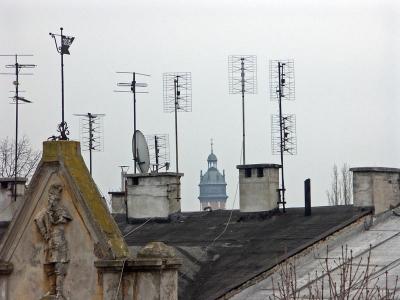 View from the wawel castle