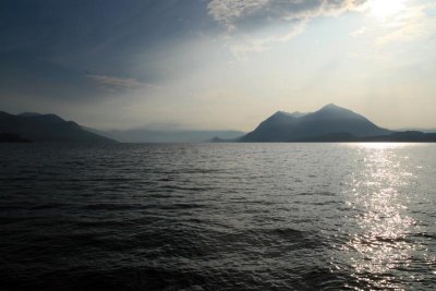 Morning storm on Lake Maggiore