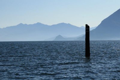 Infinite horizon on Lake Maggiore