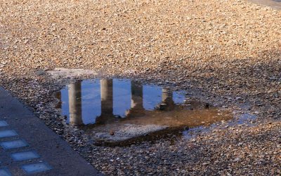Antique Rome reflection