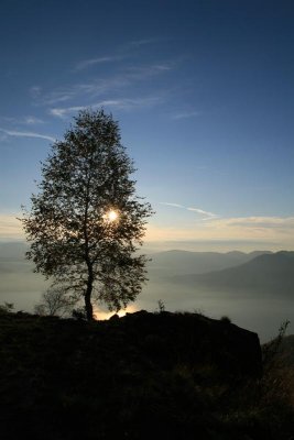 Sunrise on Lake Maggiore