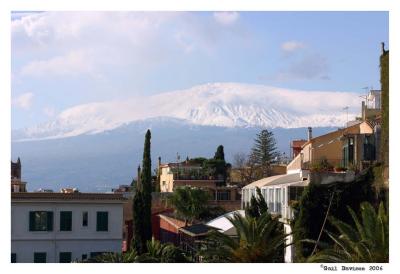 Etna in the distance