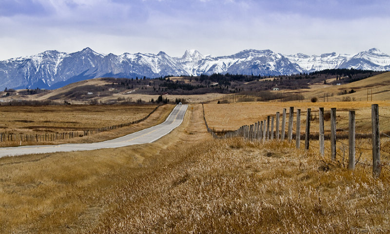 On the Old Banff Coach Road