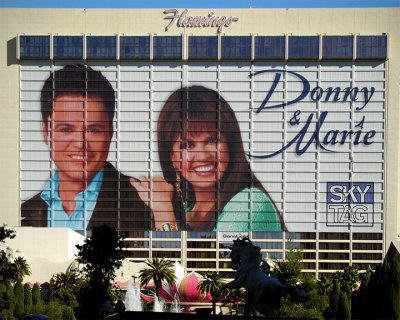 Donny and Marie at the Flamingo