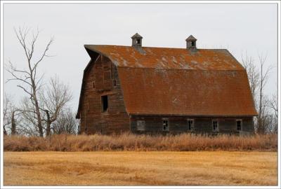 Barn Near Beaumont Alberta