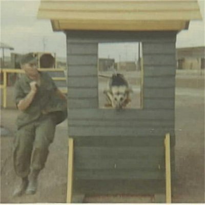 Donner making jump Long Binh  1969