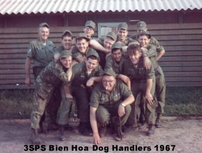 Bien Hoa Dog Handlers-1967
