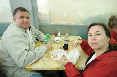 D2X_7890. 1st Meal in Jerusalem