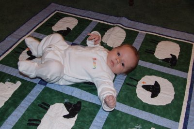 This is the quilt Mamgu made me