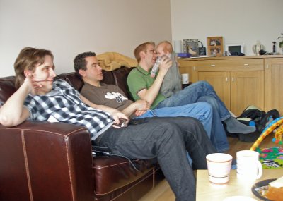 Gareth, Mike Dad & Michael