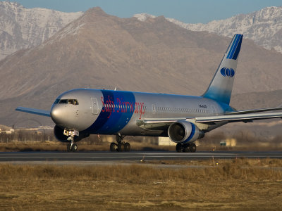 Safi Airways 767, YA-AQS