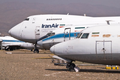 Fokker 27, Boeing 737 and 747