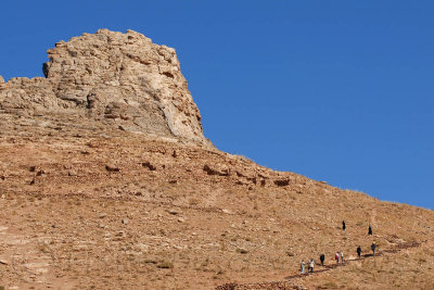 Climbing the Zendan-e Soleiman