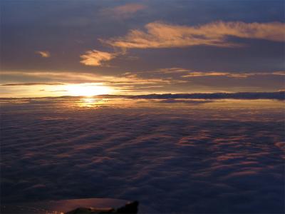 Sunset over the Northsea