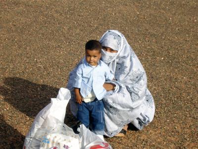 Mother and son, Kaiffa - Mauritania