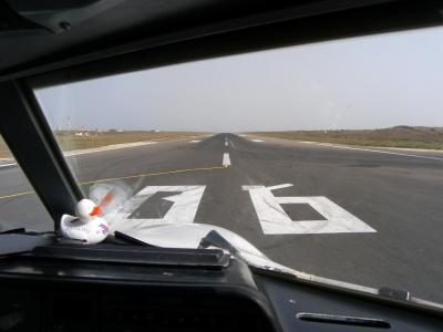 Jetje taking off from Dakar