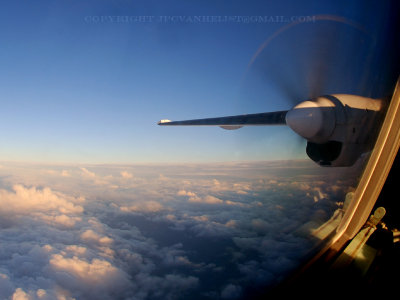 Wing above the Northsea