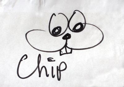Chip's autograph