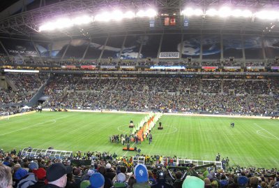 Sounders make an appearance