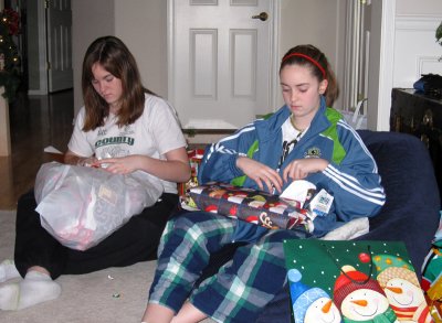 Christmas Eve & Christmas Morning 2009