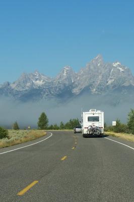 Grand Tetons - on the road again