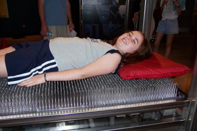 comfy on that bed of nails?