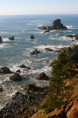 view from Ecola State Park