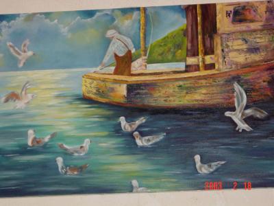 TITUS FISHING BOAT.   SOLD