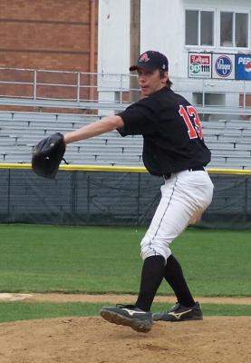 #13 kenny m. on the mound