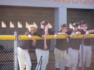 in the dugout