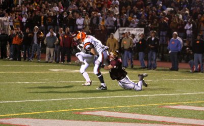 completed pass to john runk