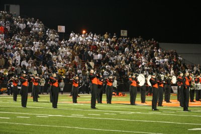 ahs band takes the field in massillon