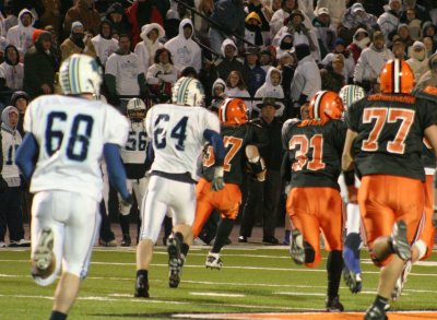 elijah heads for the goal line