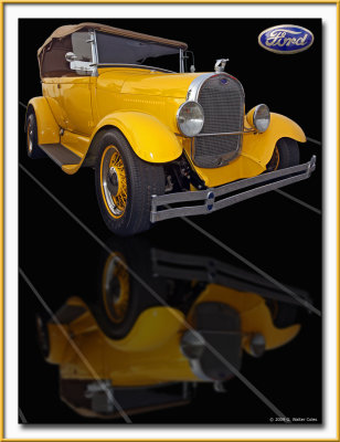 Ford 1928 Yellow Conv 4dr Mirrored.jpg