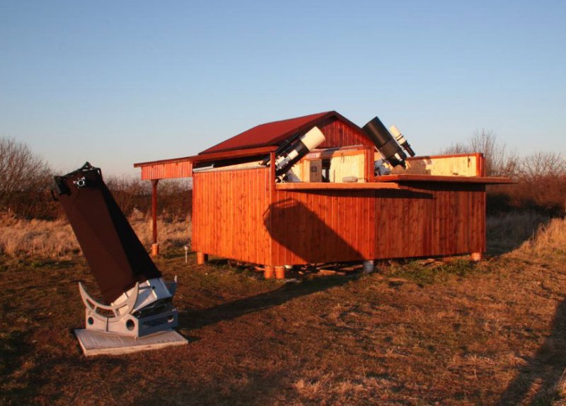 The observatory of my astronomy club