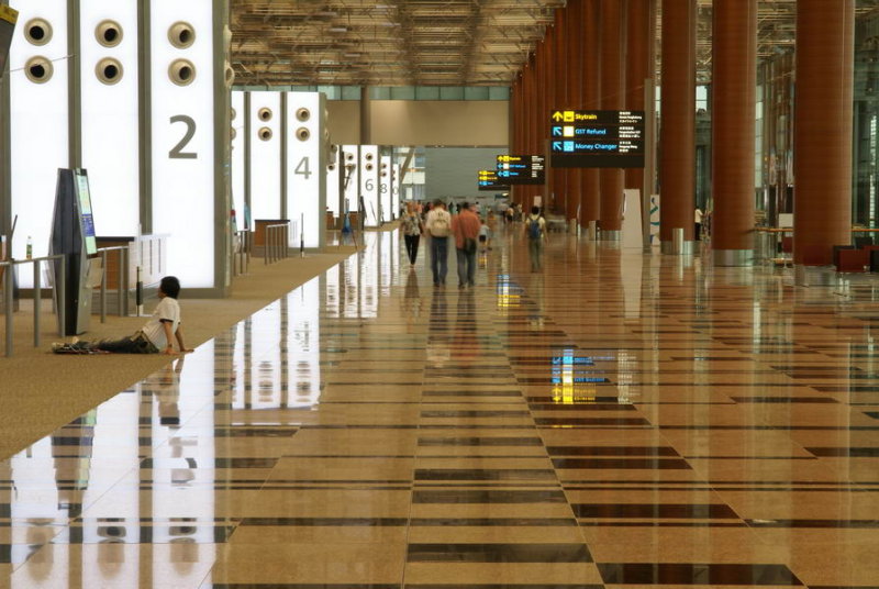 Check-in rows