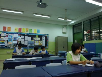 7pm - Night time school-based tuition programme.